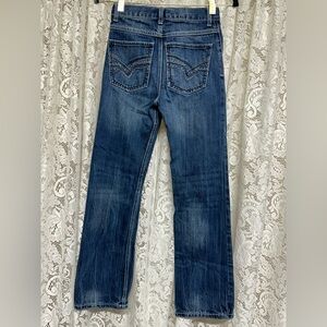 Boys Wrangler 20X Bootcut Dark Wash Jeans